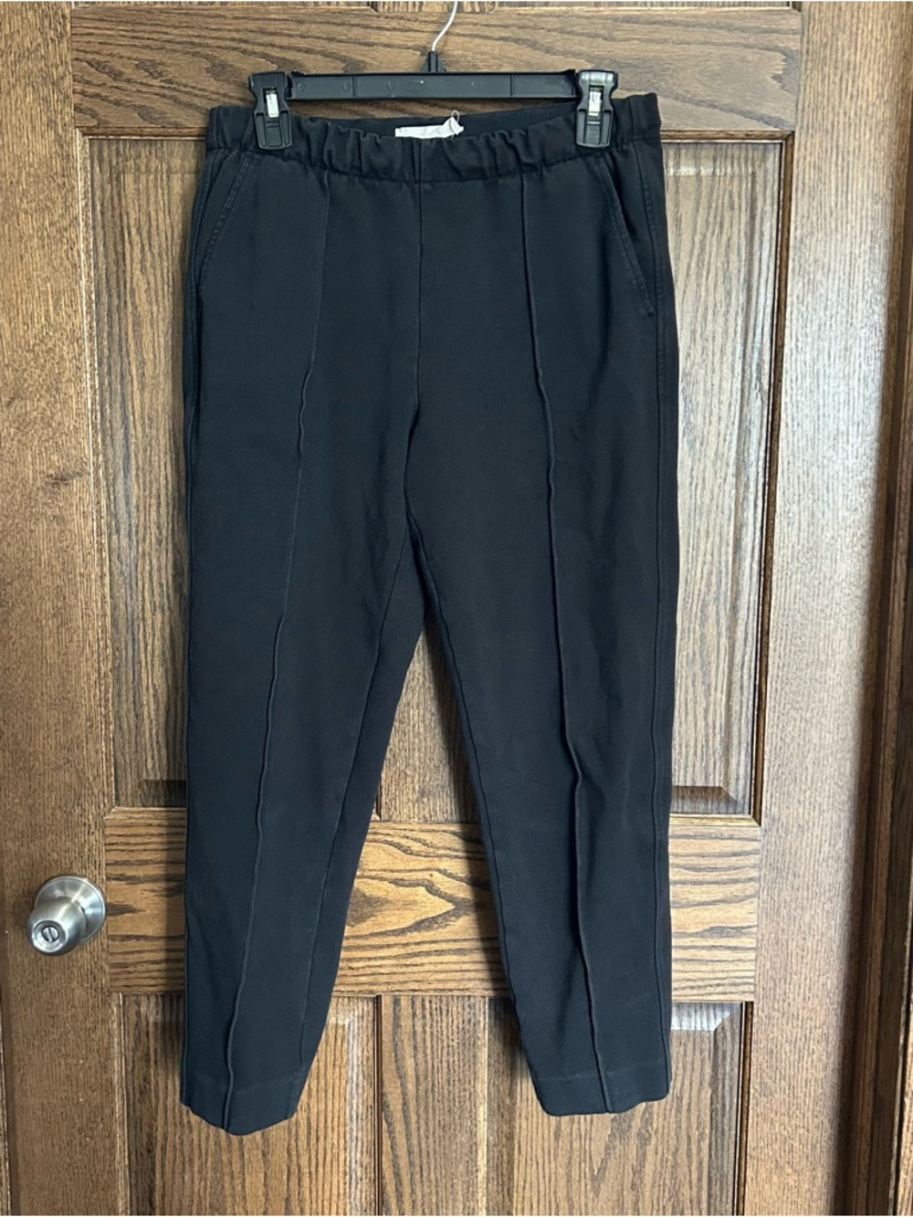 Everlane Black Cropped Tapered Women's Pants